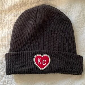 Kansas City Winter hat with heart logo